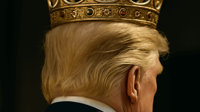 is trump a king No Kings Protest of Trump.